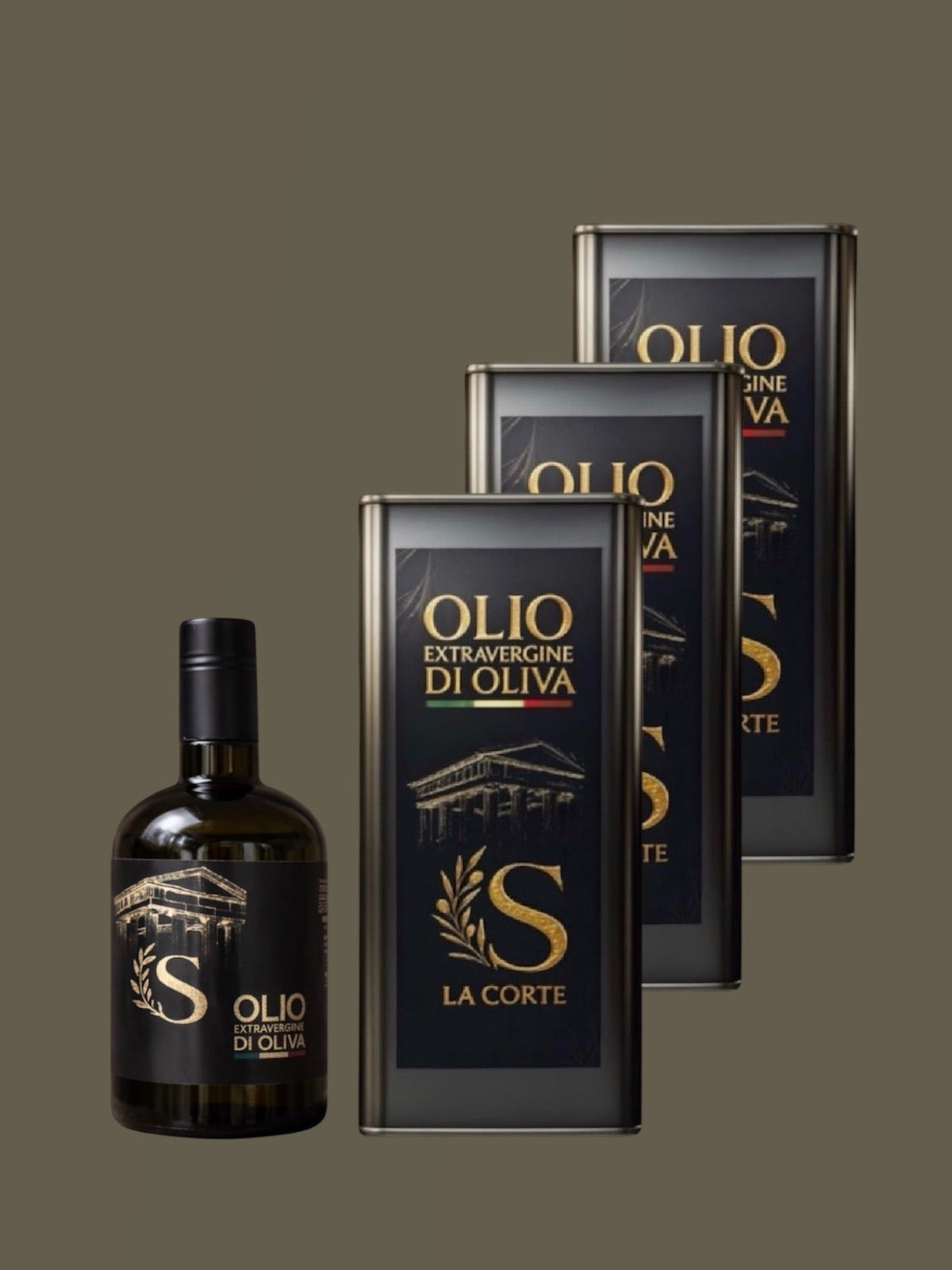 Nocellara-15 L+ 1 bottiglia 0,500 ML Olio extravergine di oliva-2026/2027