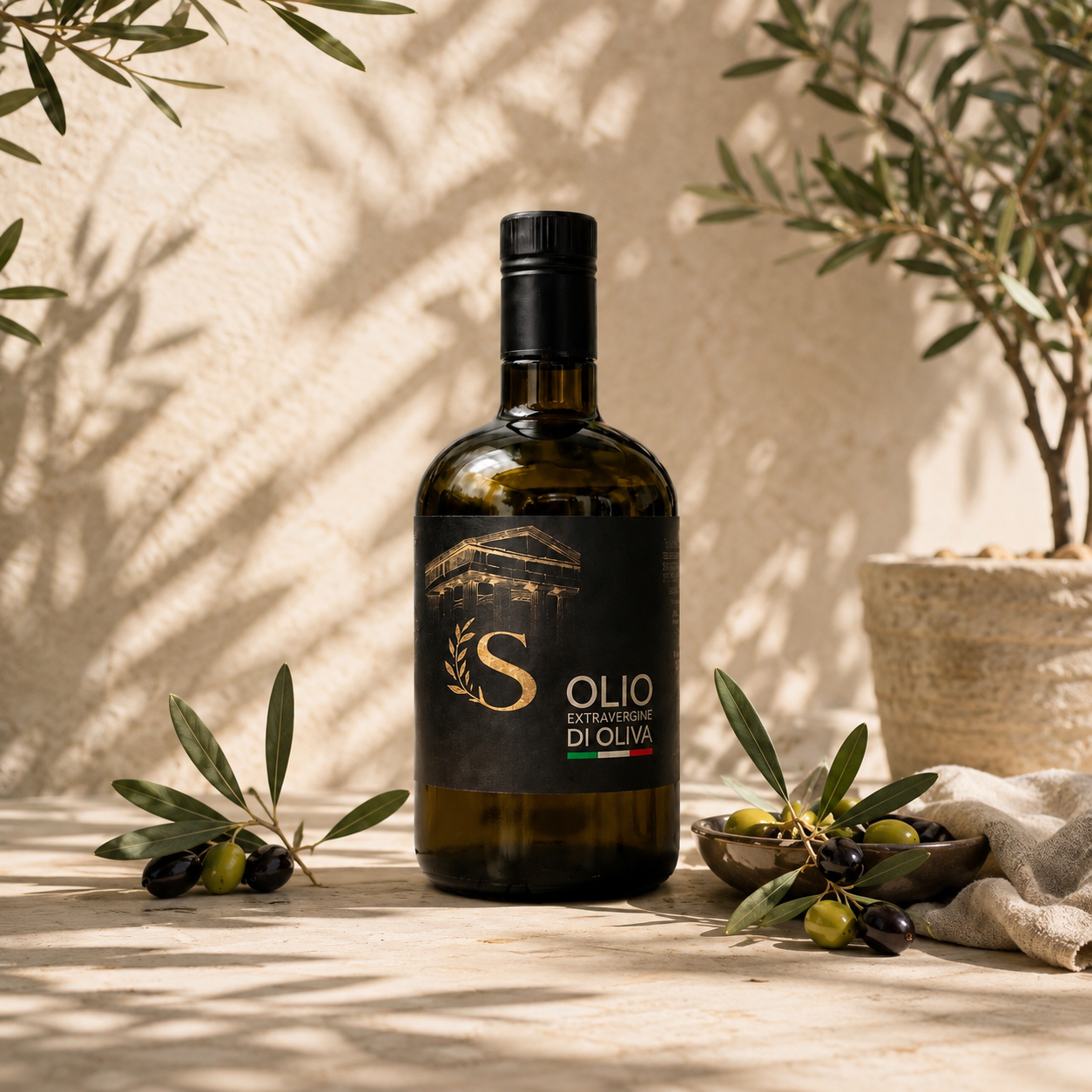OLIO EXTRAVERGINE DI OLIVA DI QUALITÀ SUPERIORE